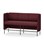 Modulsofa Adapt 180 lav rygg sidepaneler sh65 h108