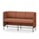Modulsofa Adapt 180 lav rygg sidepaneler sh65 h108
