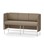 Modulsofa Adapt 180 lav rygg sidepaneler sh65 h108
