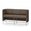 Modulsofa Adapt 180 lav rygg sidepaneler sh65 h108