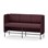 Modulsofa Adapt 180 lav rygg sidepaneler sh65 h108