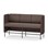 Modulsofa Adapt 180 lav rygg sidepaneler sh65 h108