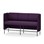 Modulsofa Adapt 180 lav rygg sidepaneler sh65 h108