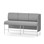 Modulsofa Adapt 180 lav rygg sidepanel venstre sh65 h108