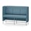 Modulsofa Adapt 180 medium rygg sidepaneler sh65 h128