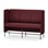 Modulsofa Adapt 180 medium rygg sidepaneler sh65 h128
