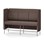 Modulsofa Adapt 180 medium rygg sidepaneler sh65 h128
