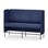 Modulsofa Adapt 180 medium rygg sidepaneler sh65 h128