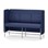 Modulsofa Adapt 180 medium rygg sidepaneler sh65 h128