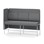 Modulsofa Adapt 180 medium rygg sidepanel høyre sh65 h128
