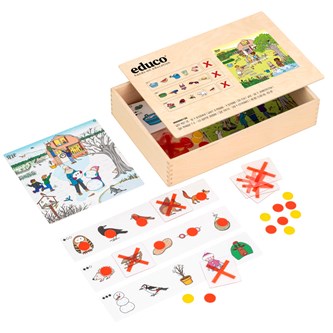 EDUCO Hvilke bilde mangler, årstidene