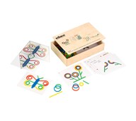 EDUCO Fröbels boks med ringer og pinner