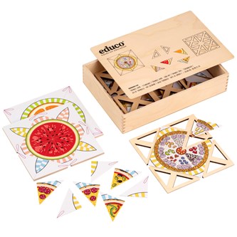 EDUCO Mønsterkort mat