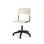 Stol Como FSC gas 38-51 cm glidefot stort sete svart
