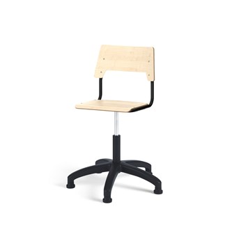 Stol Como FSC gas 38-51 cm glidefot medium sete svart