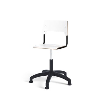 Stol Como FSC gas 38-51 cm glidefot medium sete svart