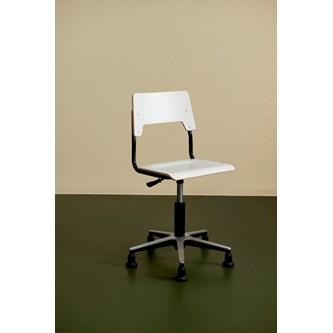 Stol Como FSC gas 38-51 cm glidefot medium sete svart