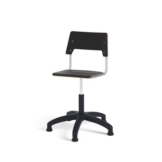 Stol Como FSC gas 50-70 cm glidefot medium sete sølv