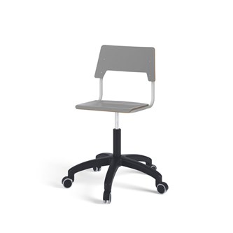 Stol Como FSC gas 38-51 cm hjul medium sete sølv