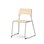 Stol Como FSC meie med kobling sh 45 cm stort sete sølv