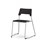 Stol Como FSC meie med kobling sh 45 cm stort sete sølv