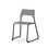 Stol Como FSC meie med kobling sh 45 cm stort sete svart