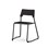 Stol Como FSC meie med kobling sh 45 cm stort sete svart