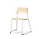 Stol Como FSC meie med kobling sh 45 cm stort sete hvit