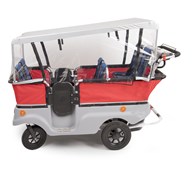 Regntrekk for barnebuss med motor 6 barn