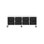 Svea oppbevaring 8 kasser B137xD45xH49 cm hvit