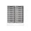 Svea oppbevaring 16 kasser B70xD45xH83 cm hvit
