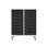 Svea oppbevaring 16 kasser B70xD45xH83 cm hvit
