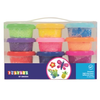 Lufttørkende foamleire 12x14 g