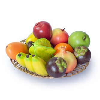 Lekemat frukt 10 deler