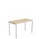 Elevbord 166 120x60xh72 cm alugrått understell