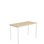 Elevbord 166 120x60xh72 cm hvitt understell