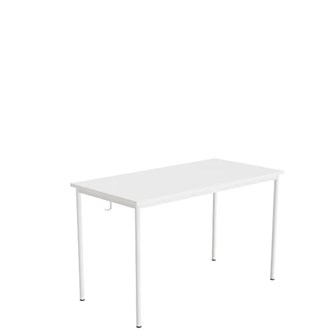 Elevbord 166 120x60xh72 cm hvitt understell