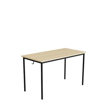 Elevbord 166 120x60xh72 cm sort understell