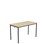 Elevbord 166 120x60xh72 cm sort understell