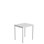 Elevbord 166 lyddempende 70x60xh72 cm alugrått understell