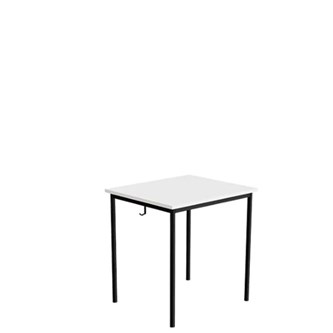 Elevbord 166 lyddempende 70x60xh72 cm sort understell