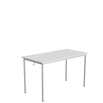 Elevbord 166 lyddempende 120x60xh72 cm alugrått understell