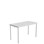 Elevbord 166 lyddempende 120x60xh72 cm alugrått understell