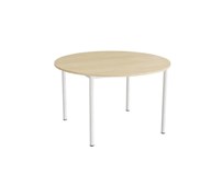 Bord Combi 206 Ø120 xh72 hvitt understell