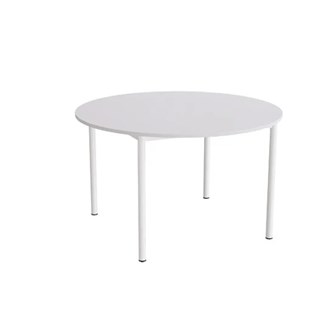 Bord Combi 206 Ø120 xh72 hvitt understell
