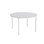 Bord Combi 206 Ø120 xh72 hvitt understell