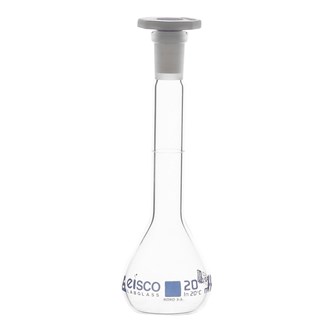 Målekolbe 20 ml borosilikat 10 stk