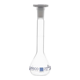 Målekolbe 20 ml borosilikat 10 stk