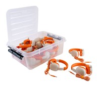 AVID hodetelefoner WonderEars oransje 3,5 mm 15 stk