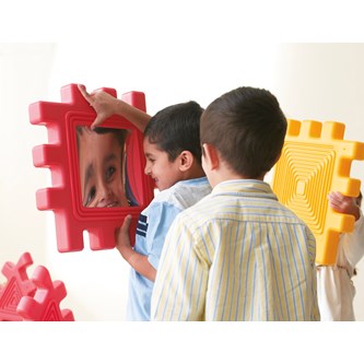 WePlay byggeklosser med speil